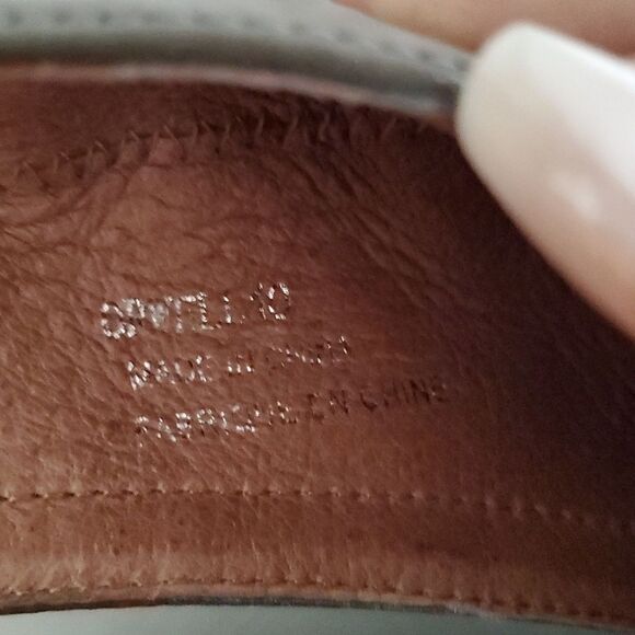 Jeffrey Campbell Orwell Booties Brown Suede Leather Split Shaft Carved Heel 10 - Picture 11 of 12